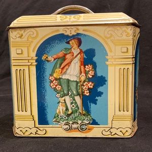 Vintage Regal Crown Murray Allen Decorative Canister with Lid